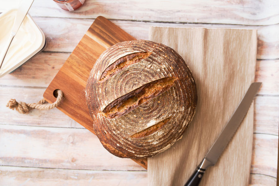 ben garratt 134774 unsplash closeup photo of baked bread on chopping board900